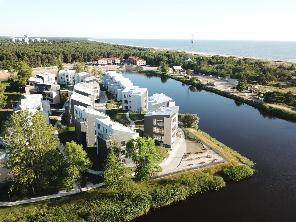 Lighthouse Apartment, Šventoji Palanga Buitenkant foto