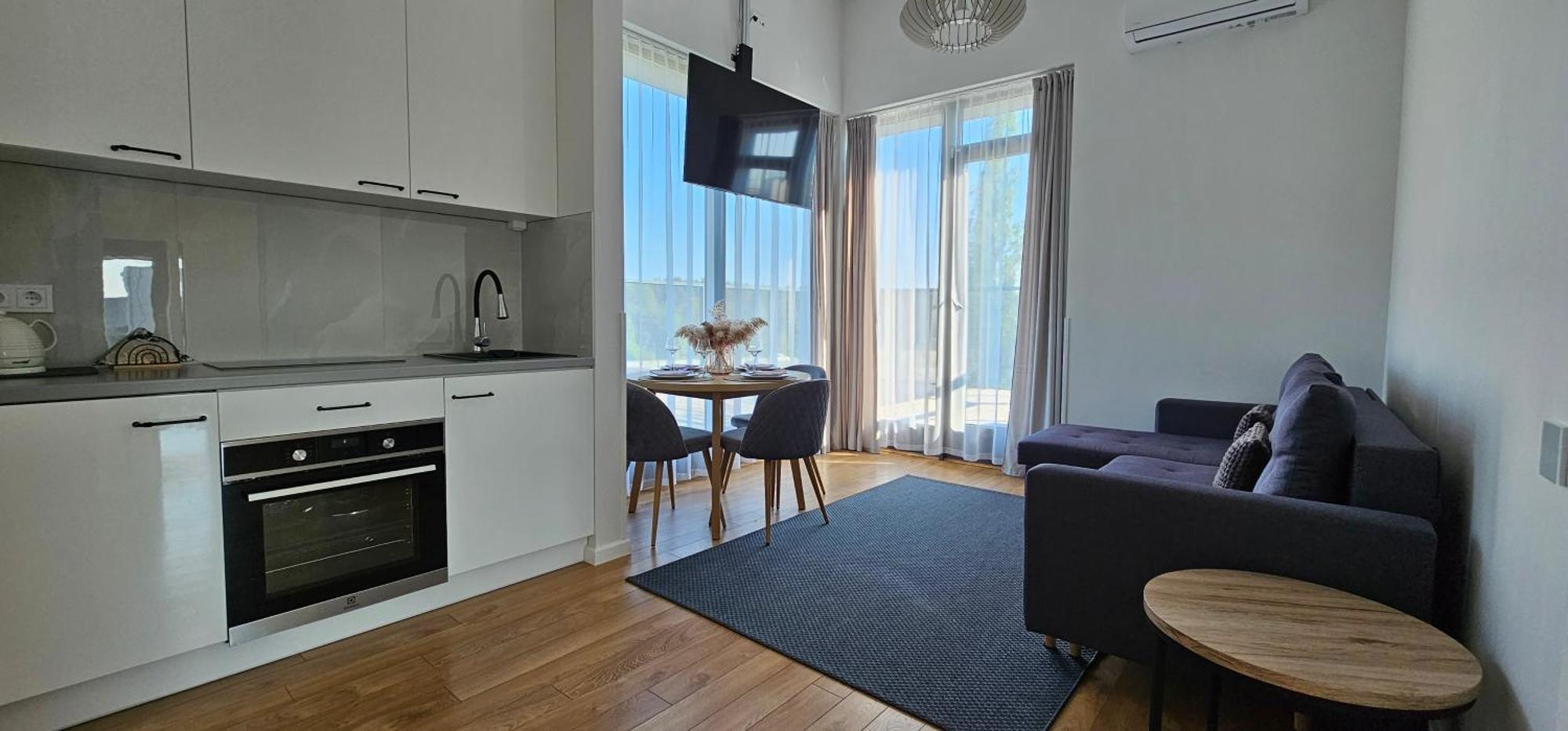 Lighthouse Apartment, Šventoji Palanga Buitenkant foto