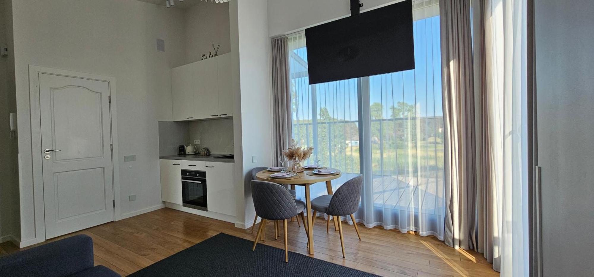 Lighthouse Apartment, Šventoji Palanga Buitenkant foto